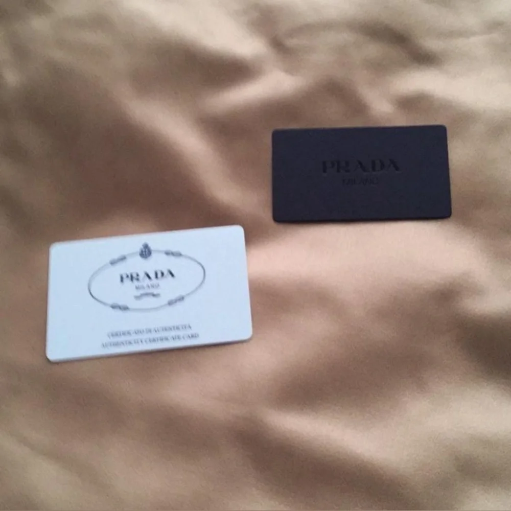 Prada Raso Satin Gold Shoulder/Tote Bag Chain Link Vintage Y2K Baddie - Picture 9 of 9